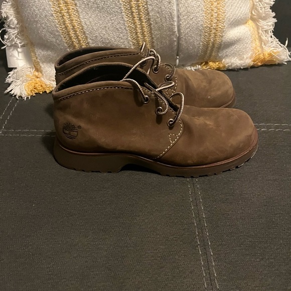 Leather Timberlands - Picture 3 of 7